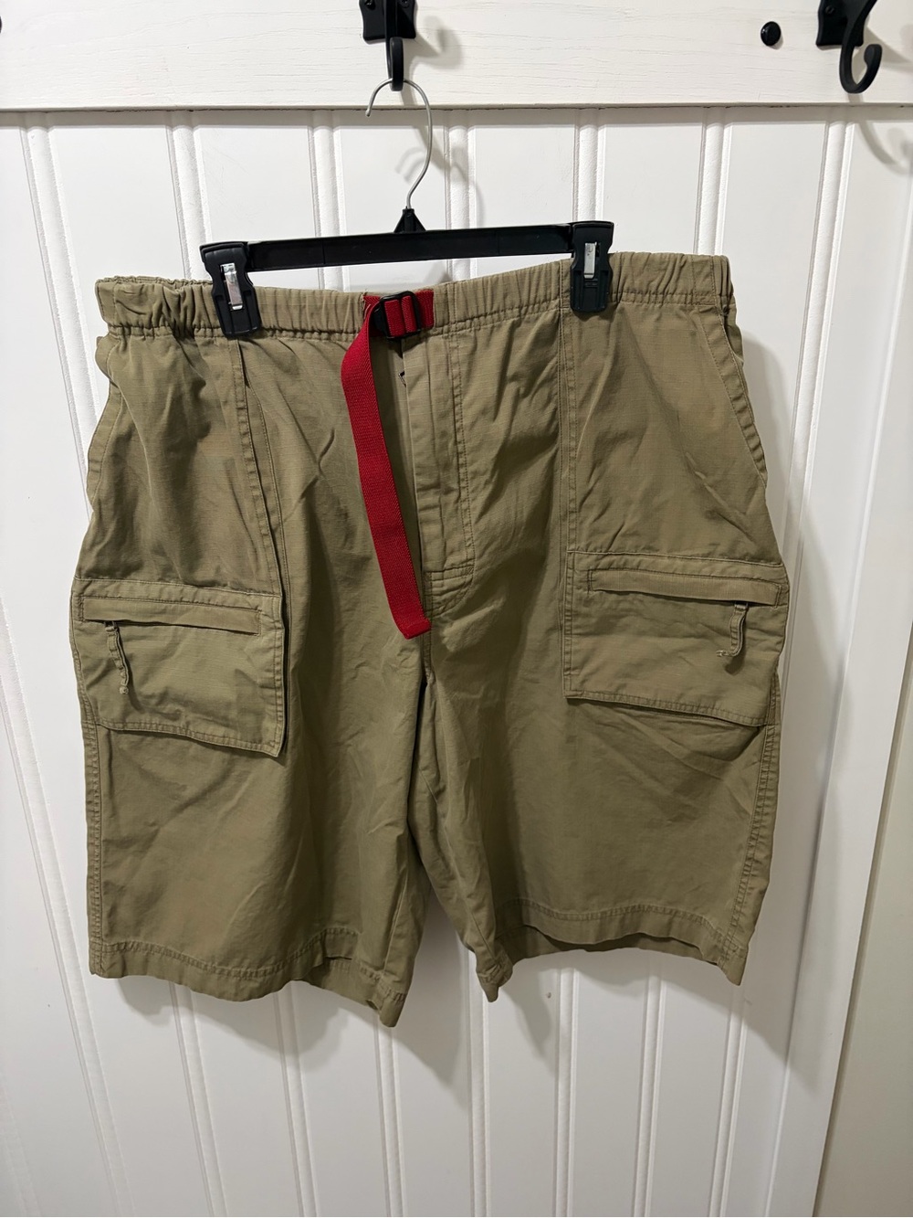Vintage Y2K GAP Ripstop Cargo Shorts Mens XXL 42-44 Gorpcore Belted Utility